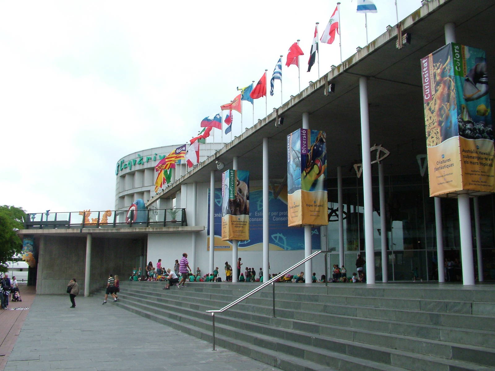 Main Entrance at Barcelona Aquarium, 31/05/11