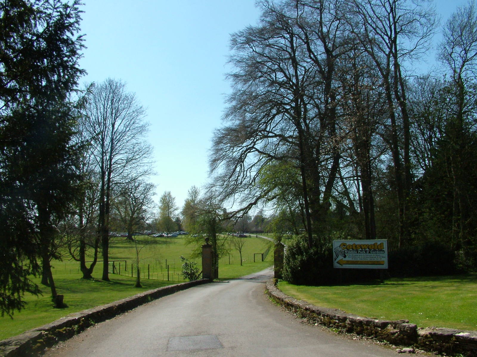 Main entrance at Cotswold WP 17/04/10