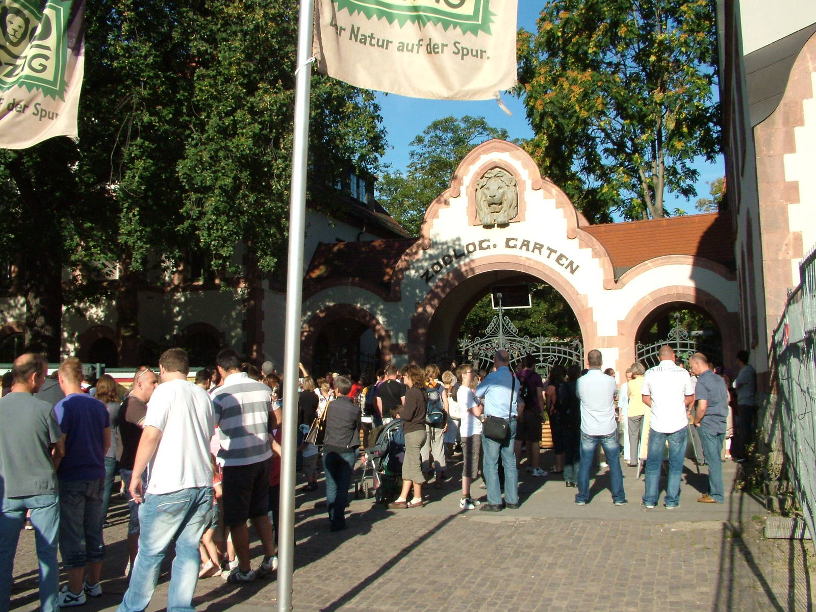 Main Entrance at Leipzig, 03/09/11