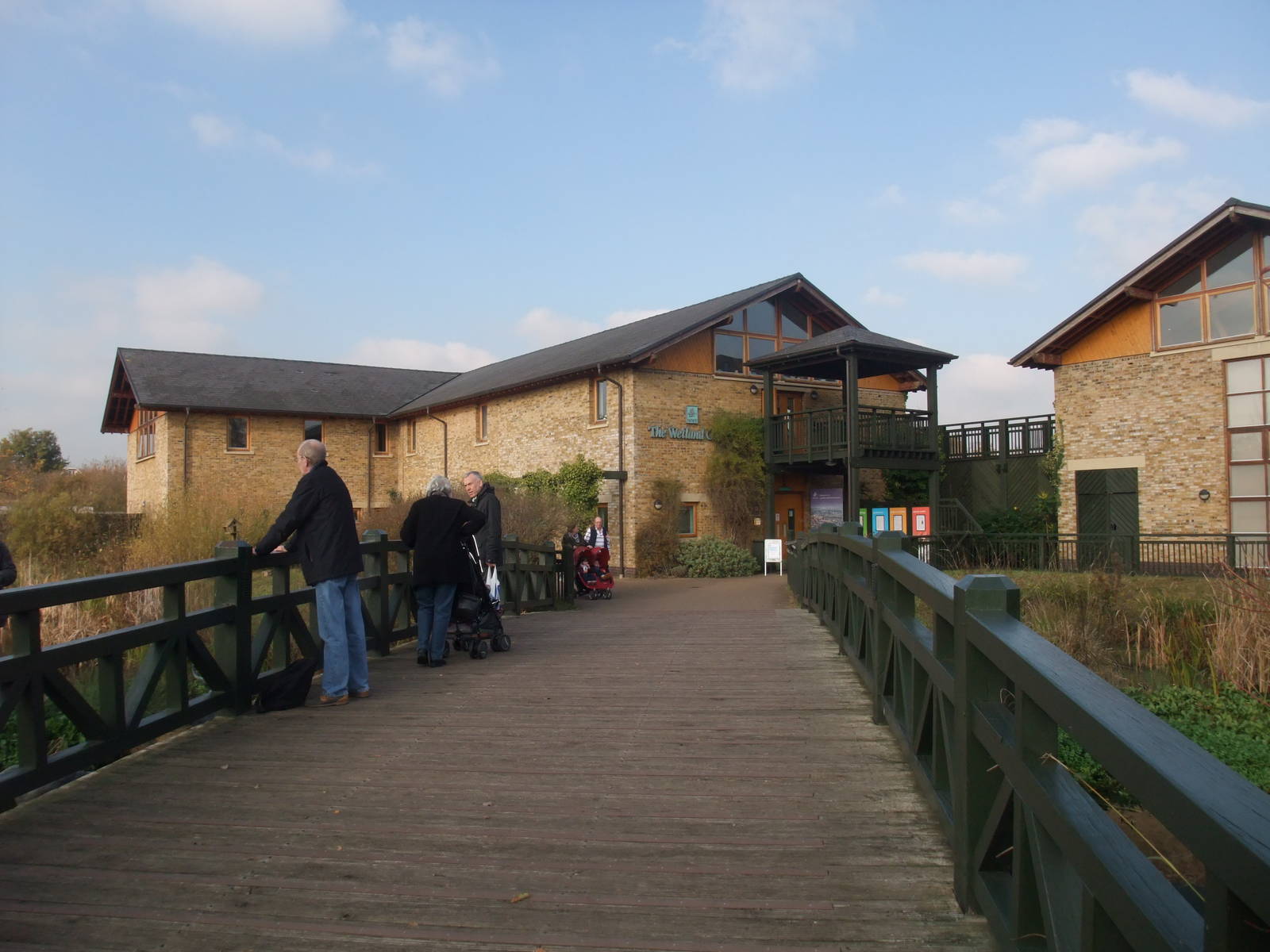 Main Entrance at London WWT (Barnes), 15/11/11