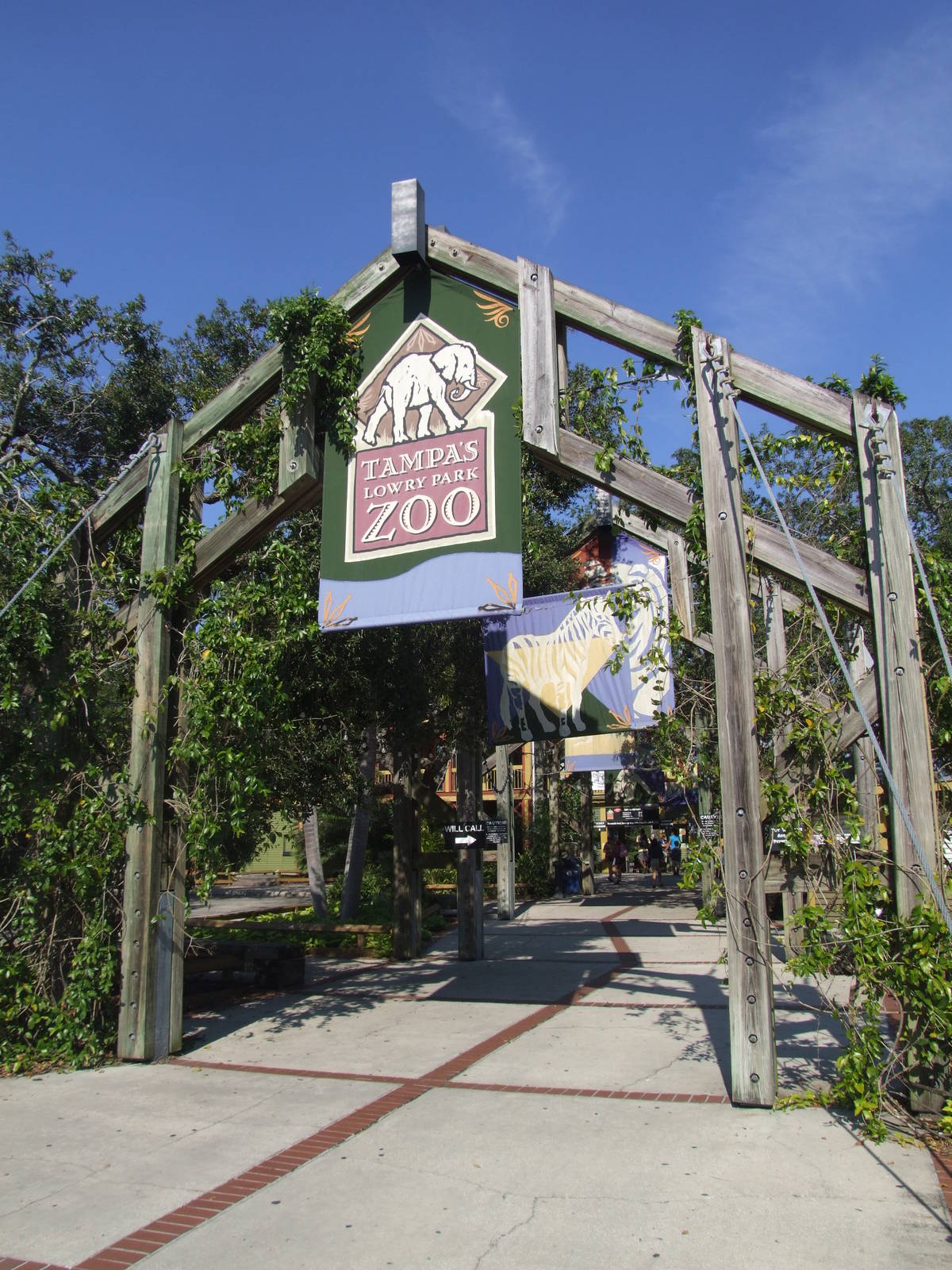 Main Entrance at Lowry Park, 13/10/13