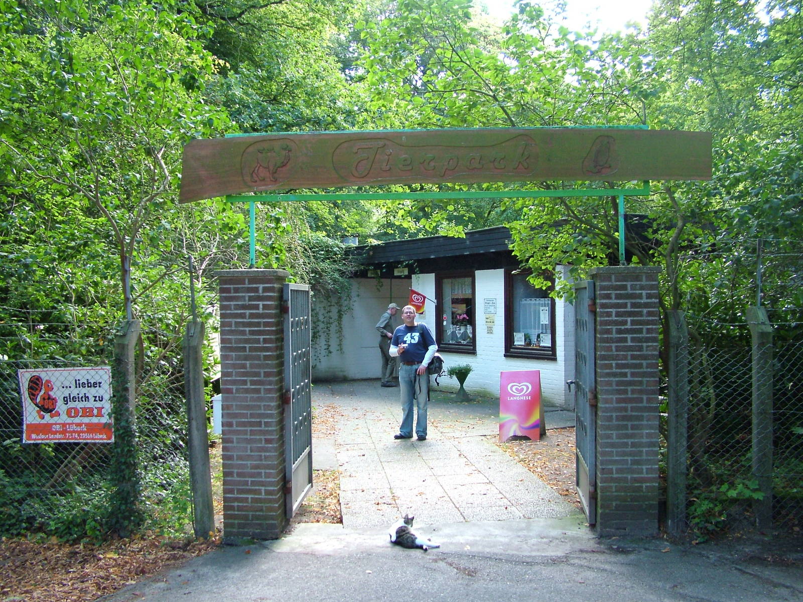 Main Entrance at Luebeck Tierpark 2007