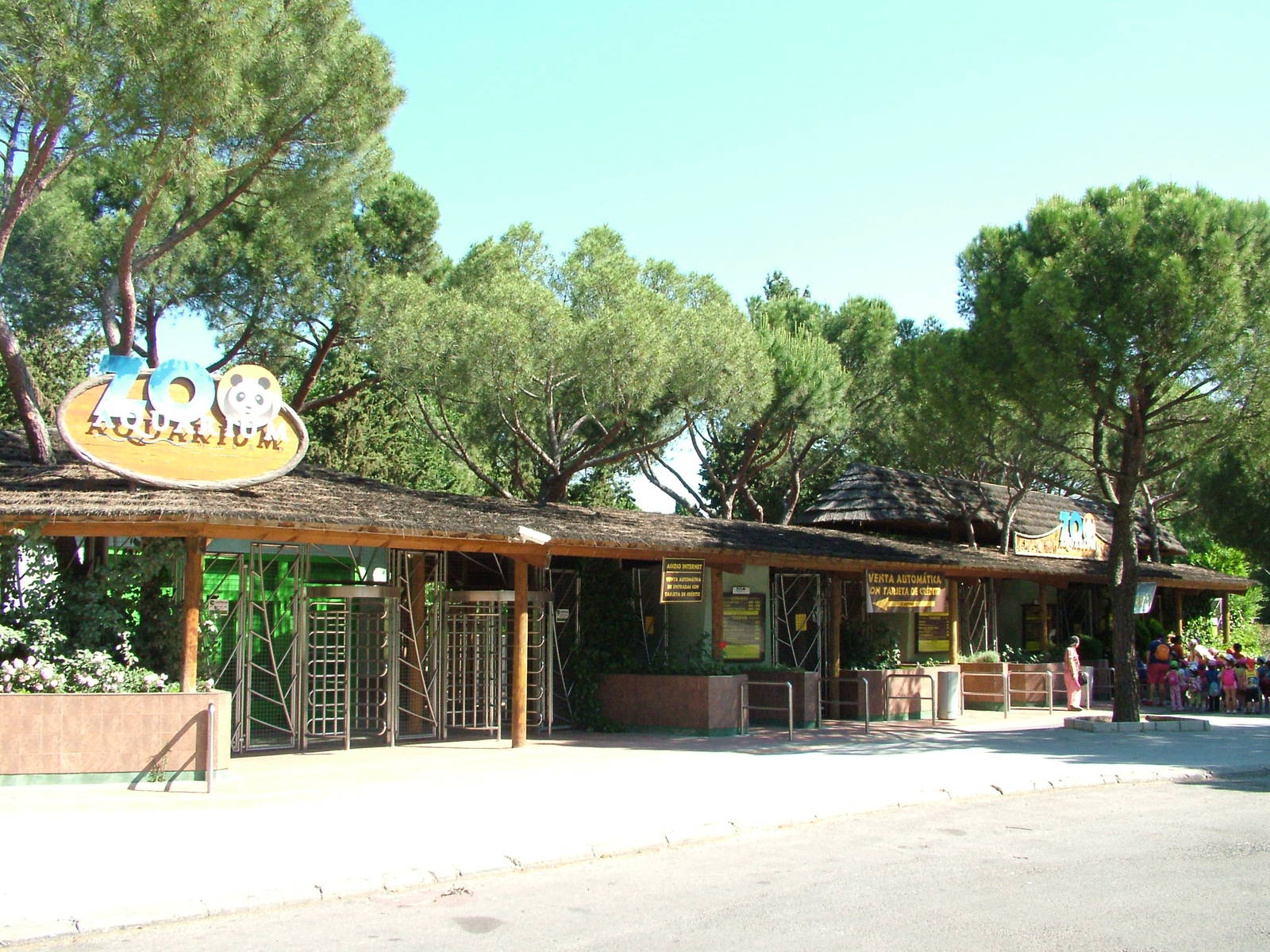 Main Entrance at Madrid Zoo Aquarium, 26/05/11