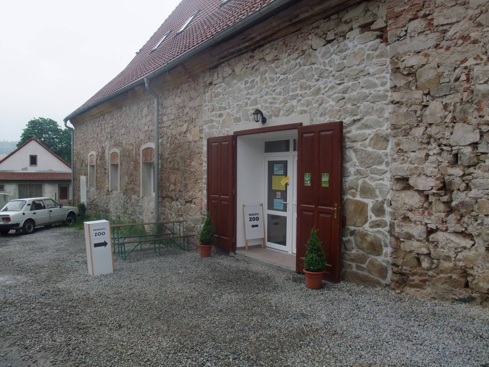 Main Entrance at Protivin Crocodile Zoo, 26/05/10