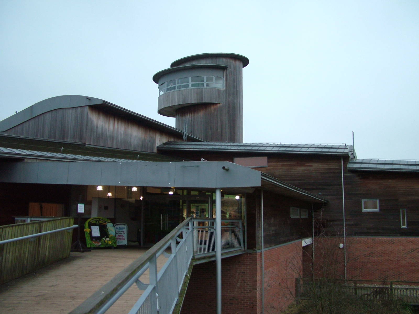 Main entrance at Slimbridge 06/02/10