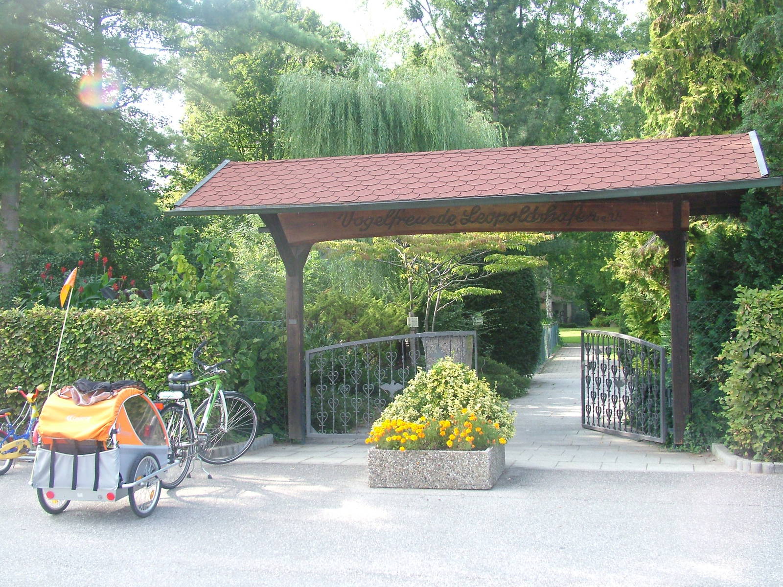 Main Entrance at Vogelpark Leopoldshafen, 03/09/10