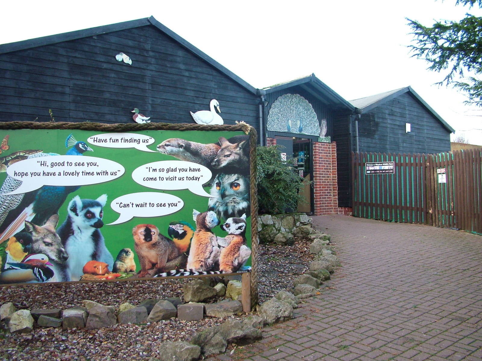 Main entrance at Wingham 28/11/09