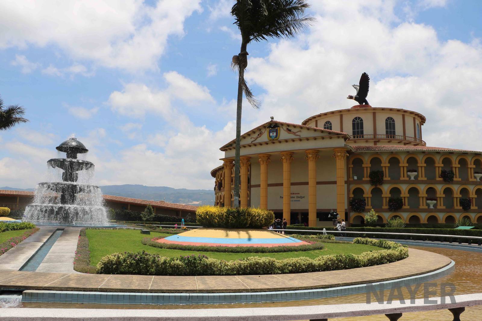 Main entrance building, March 2016