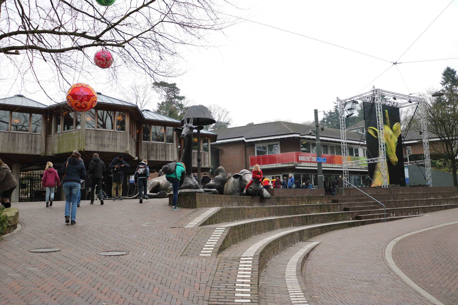 Main entrance, February 2016