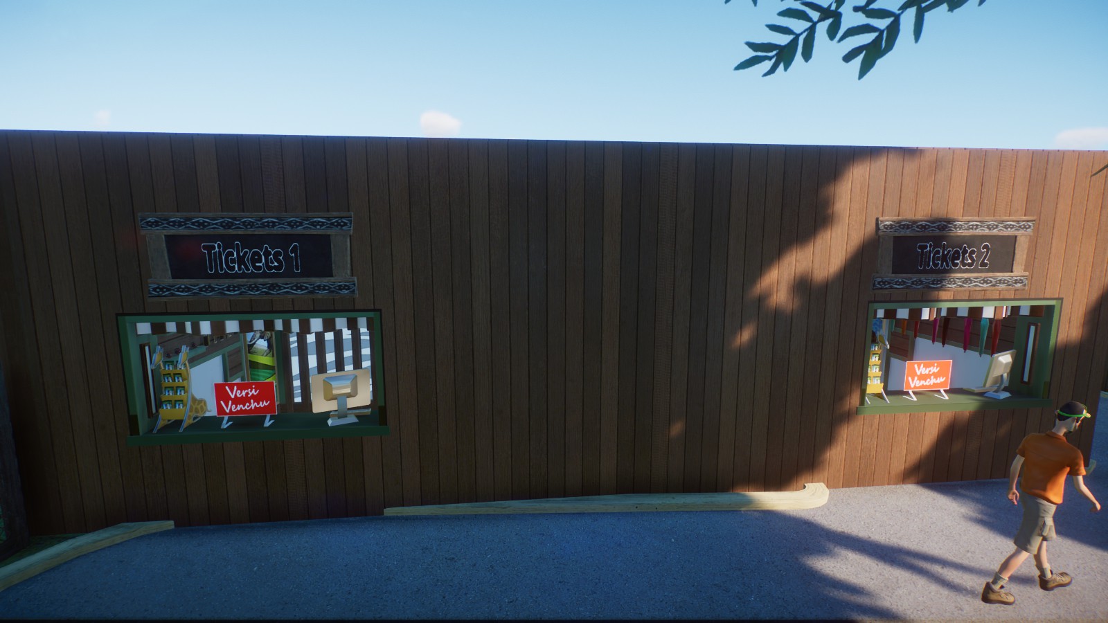 Main Entrance left Side