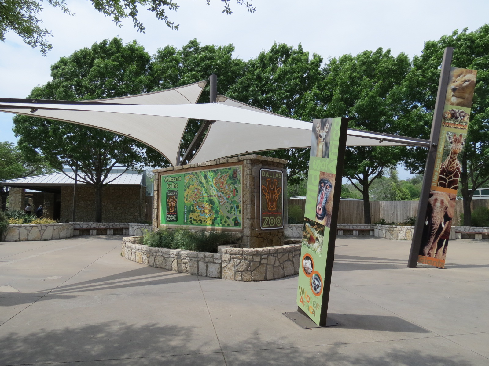 Main Entrance - Map Kiosk