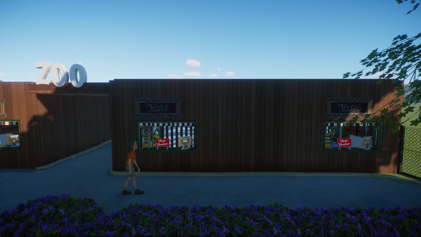 Main Entrance right Side