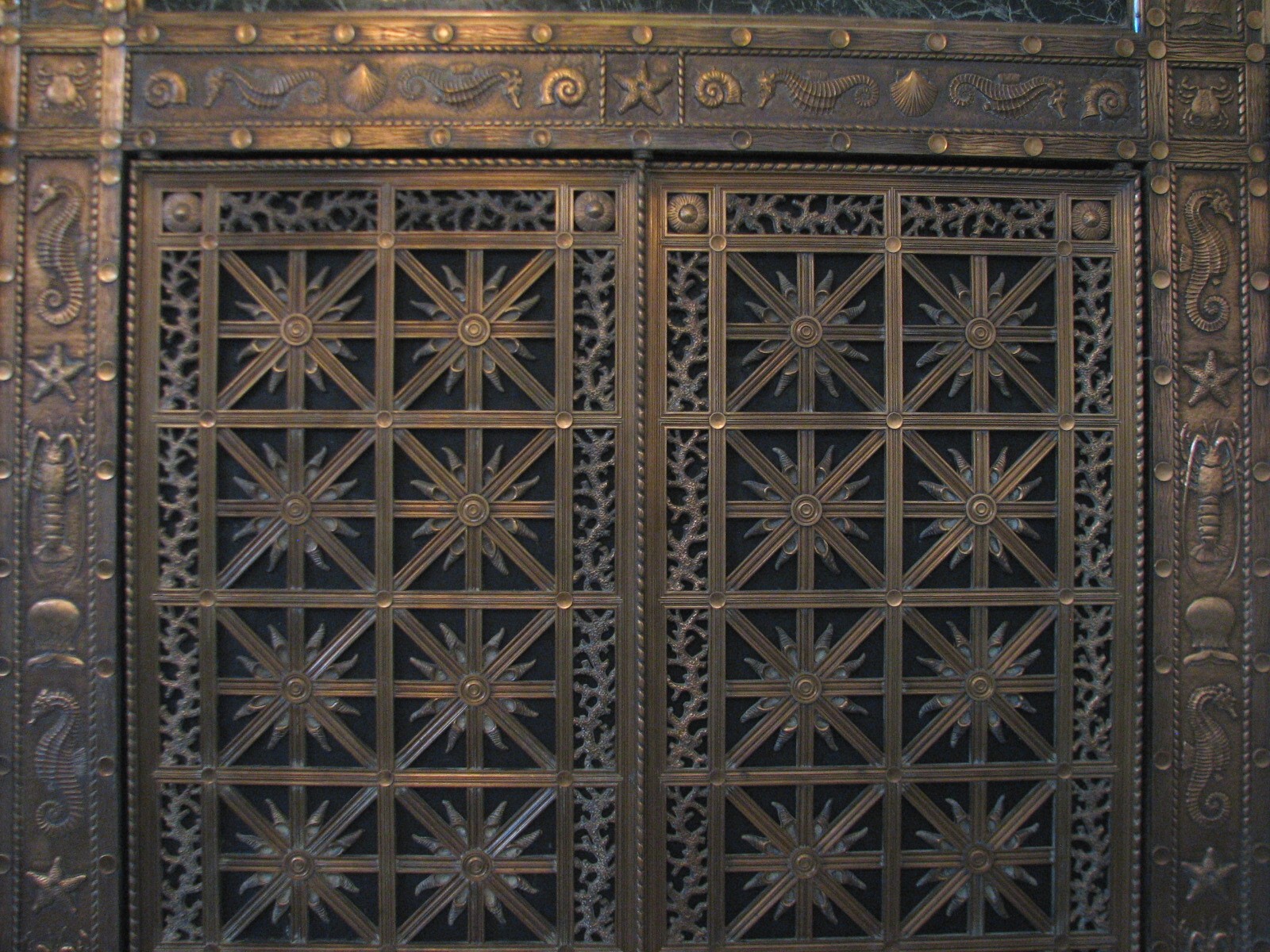 Main Lobby - Door Grille