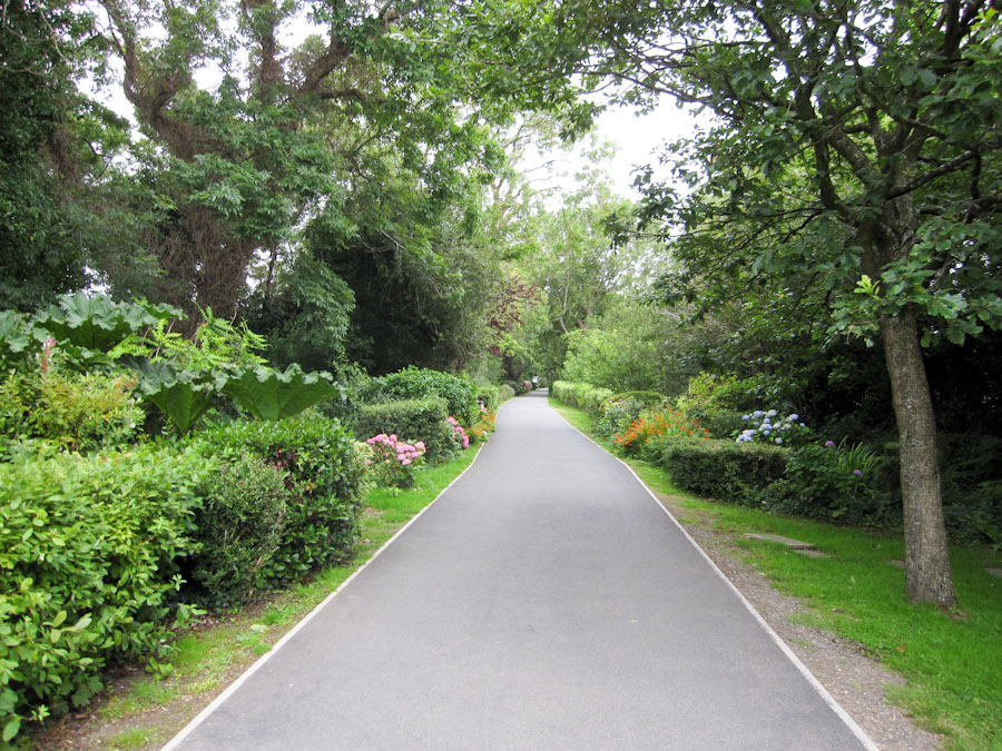 Main path down centre of park