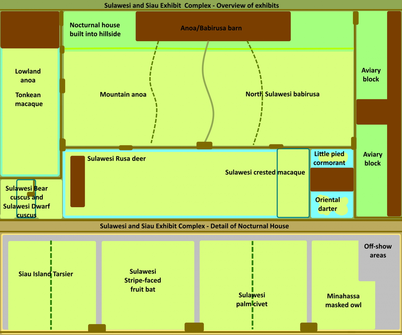 Make an Exhibit for a Critically Endangered Species - Sulawesi and Siau Section