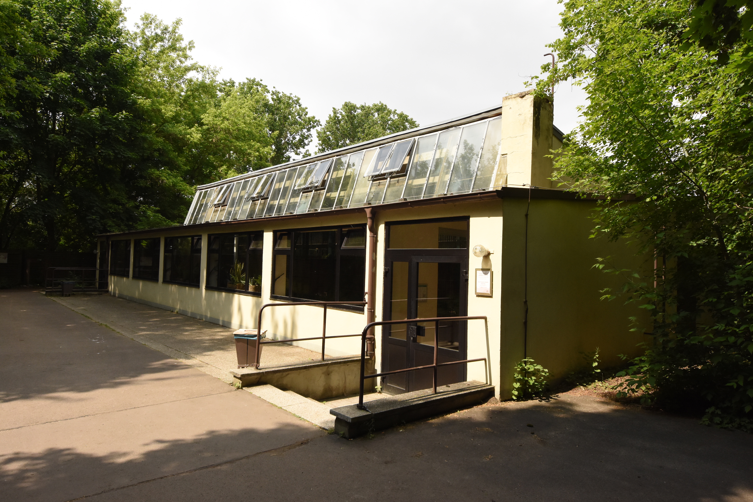 Malayan sun bear house