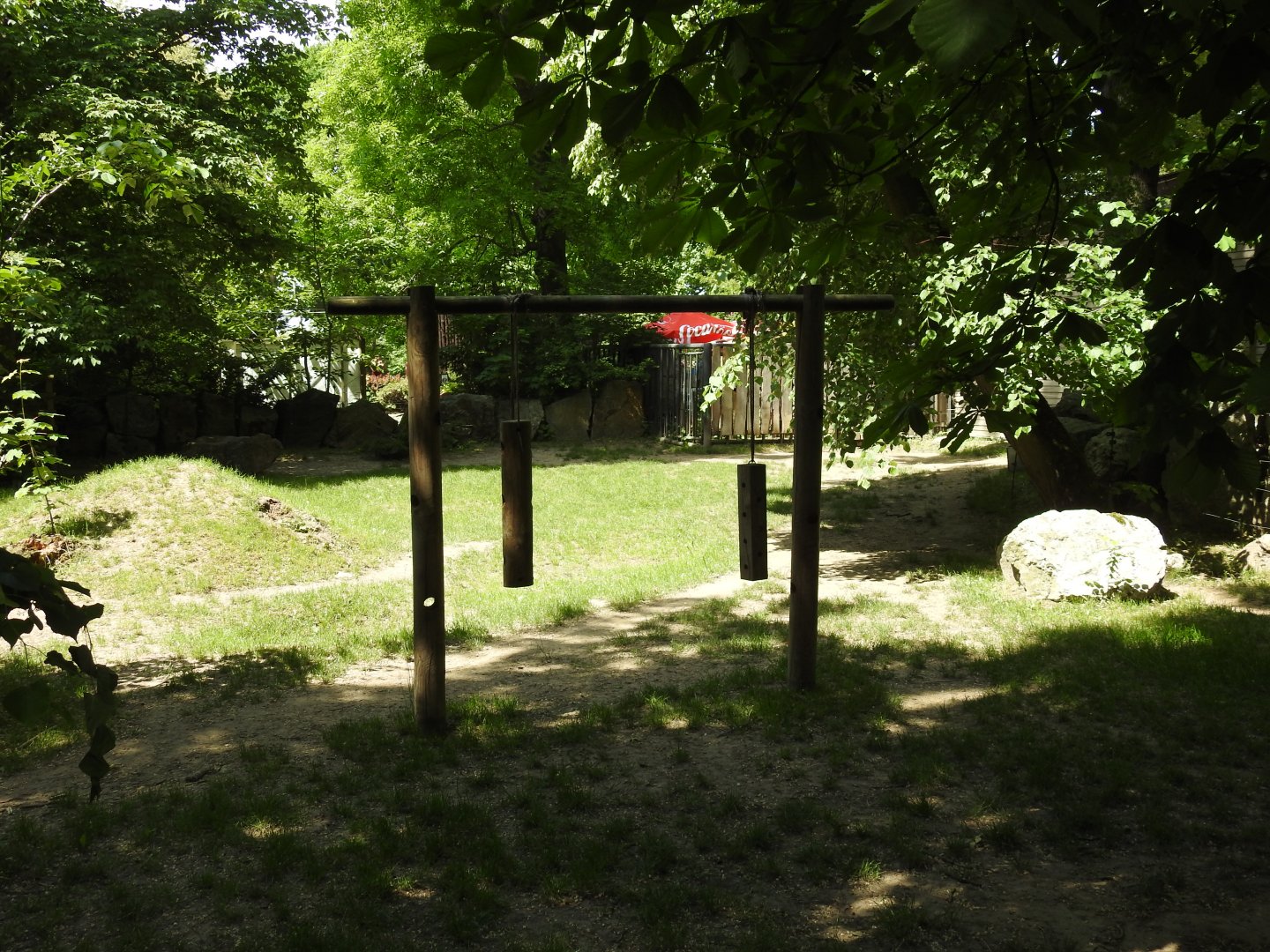 Malayan tapir exhibit