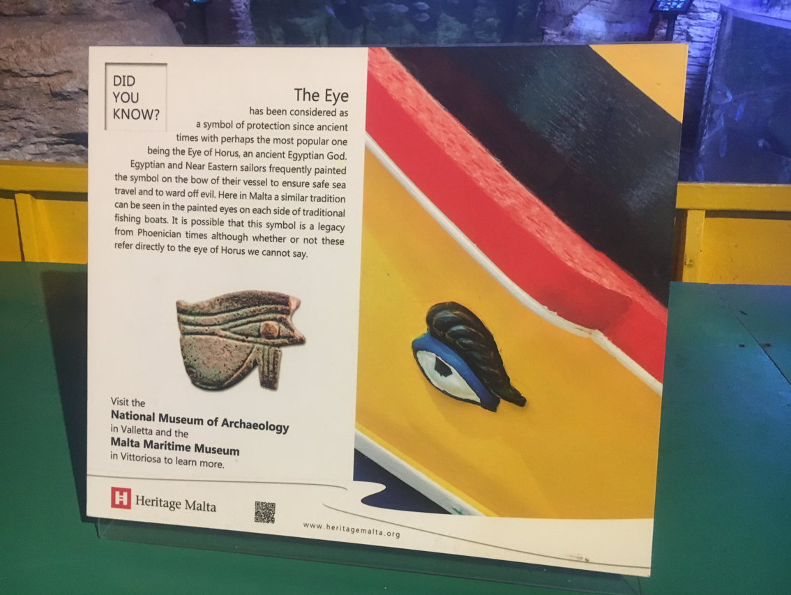 Malta National Aquarium 2017 - signage