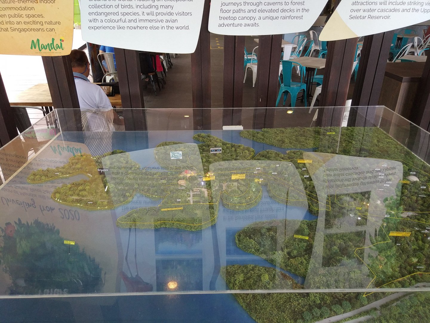 Mandai Development Diorama - Overview