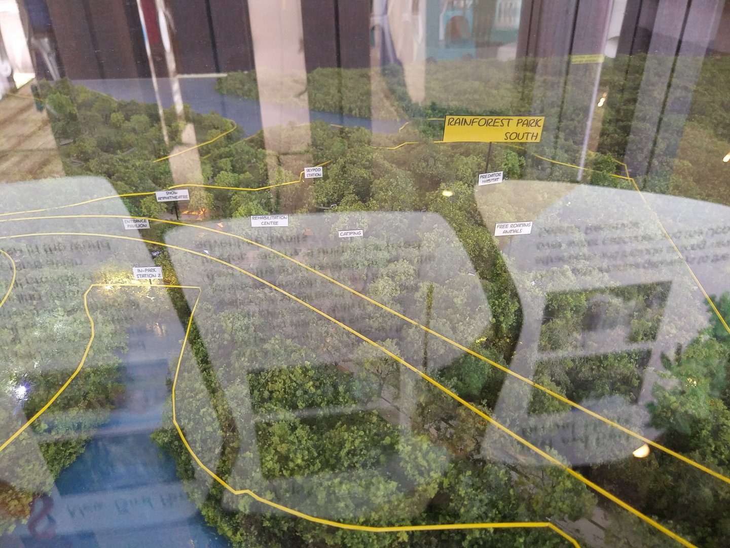 Mandai Development Diorama - Rainforest Park South