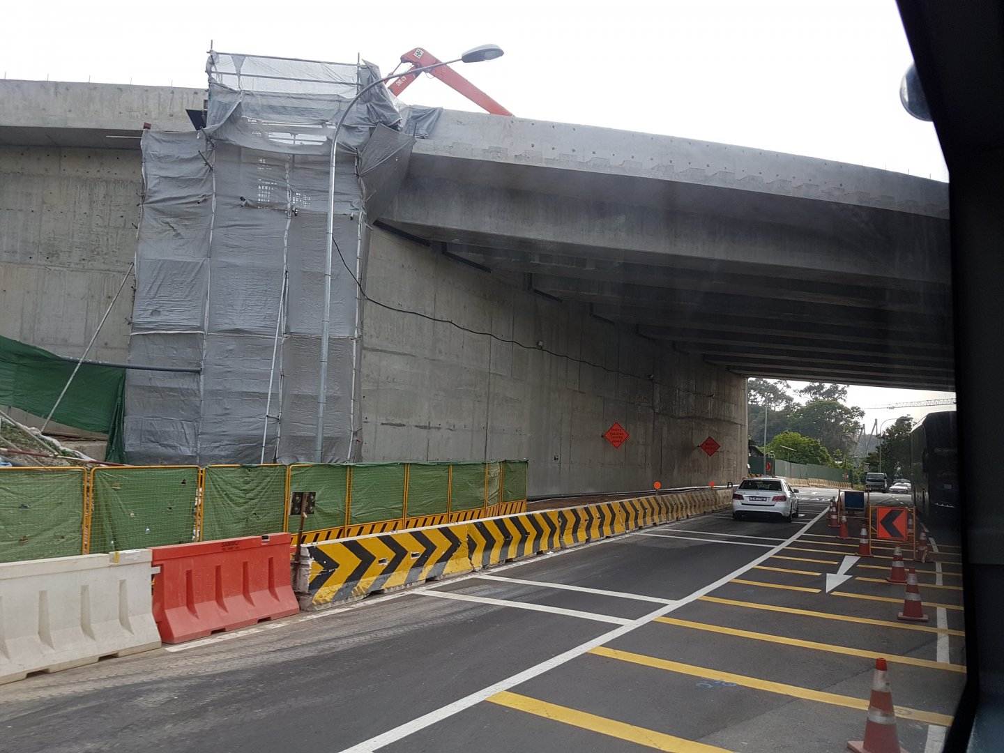 Mandai project - Eco-link Bridge (under construction)