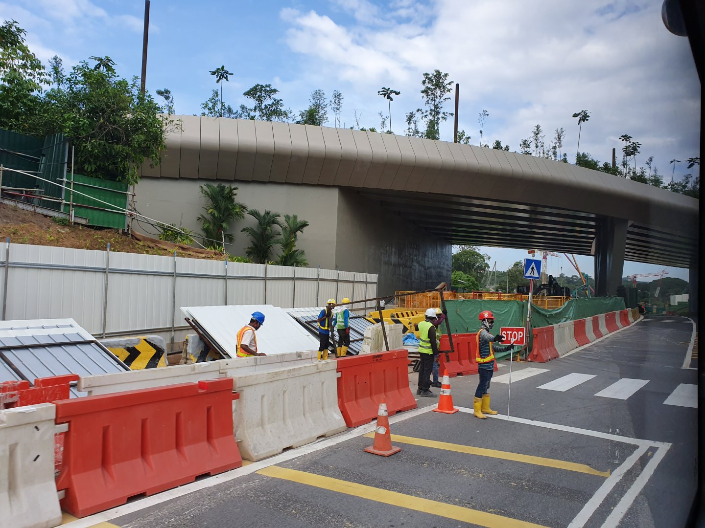 Mandai project - Wildlife bridge (under construction)