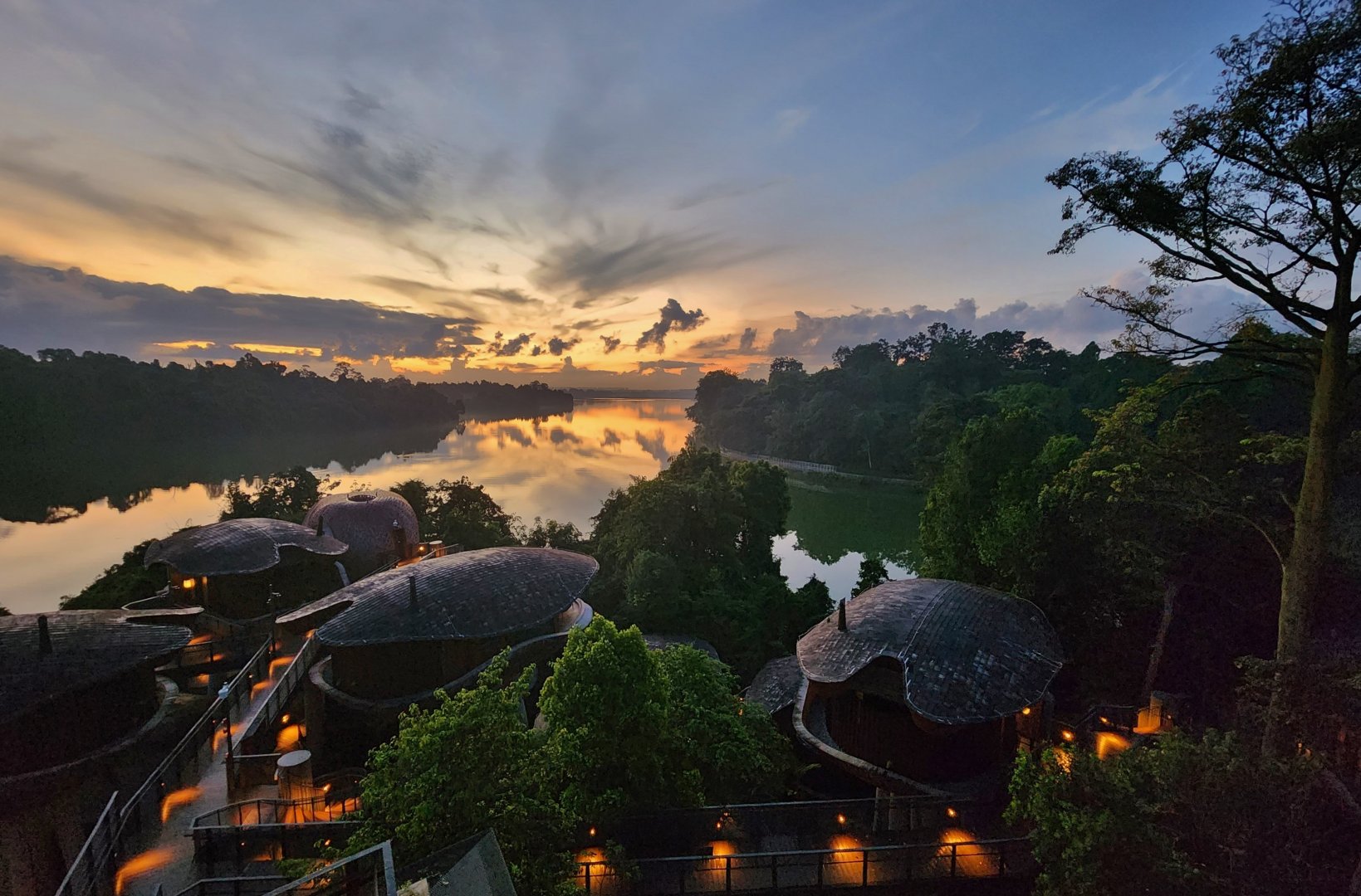 Mandai Rainforest Resort - Sunrise view