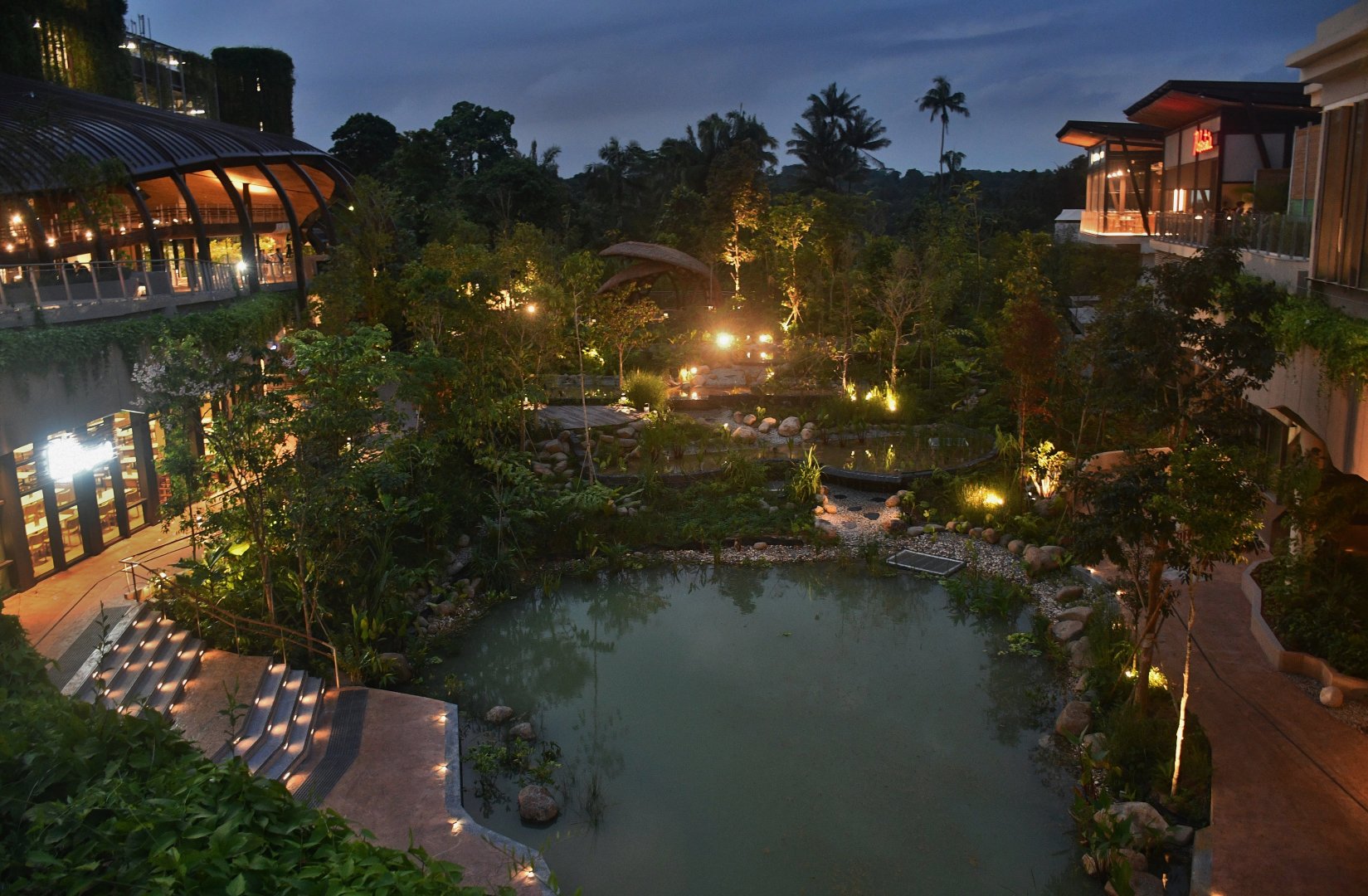 Mandai Wildlife East - Wetland Courtyard