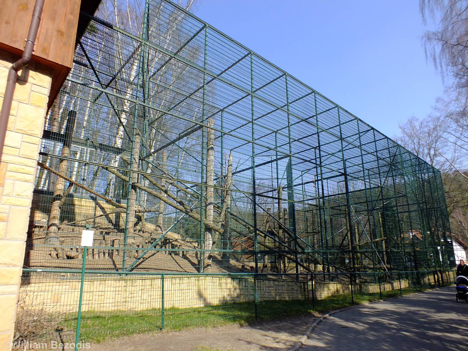Mandrill Outdoor Enclosure