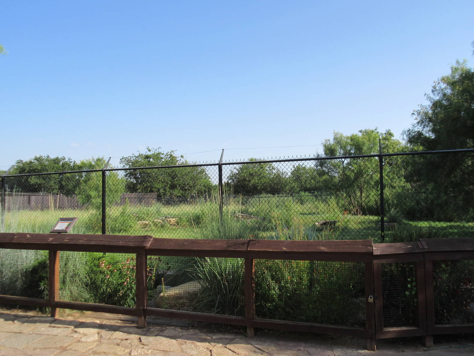 Maned Wolf Exhibit (to be separate Giant Anteater/Maned Wolf exhibits in tw