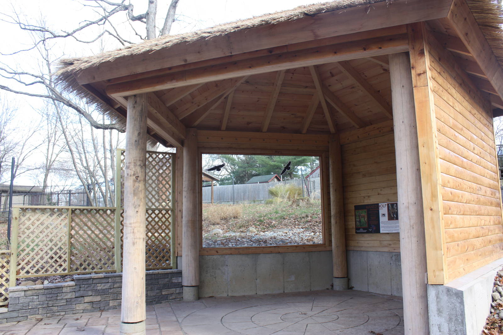Maned Wolf Viewing Hut