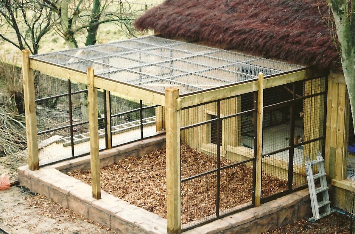 Mangabey exhibit under construction winter opening 2005/06