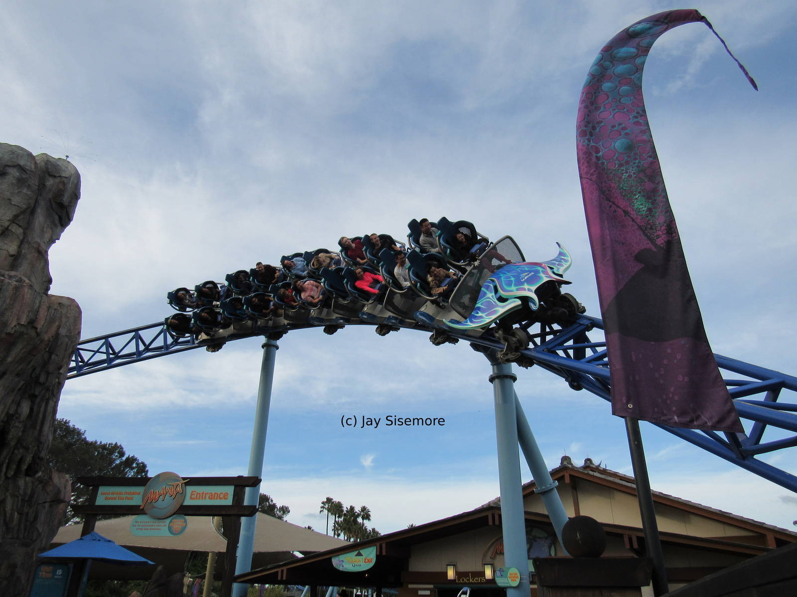 Manta Roller Coaster