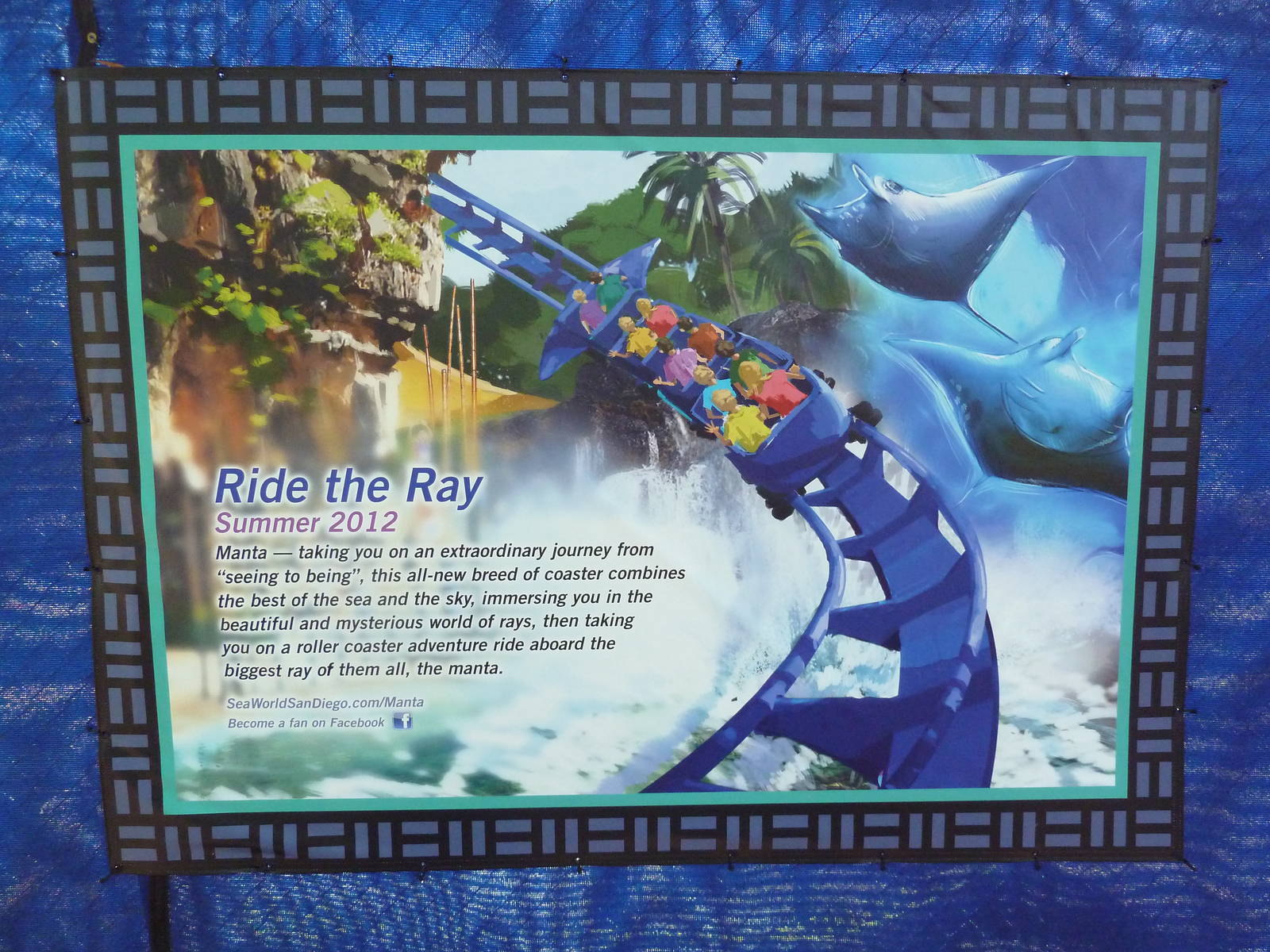 Manta Rollercoaster - Opening Summer 2012