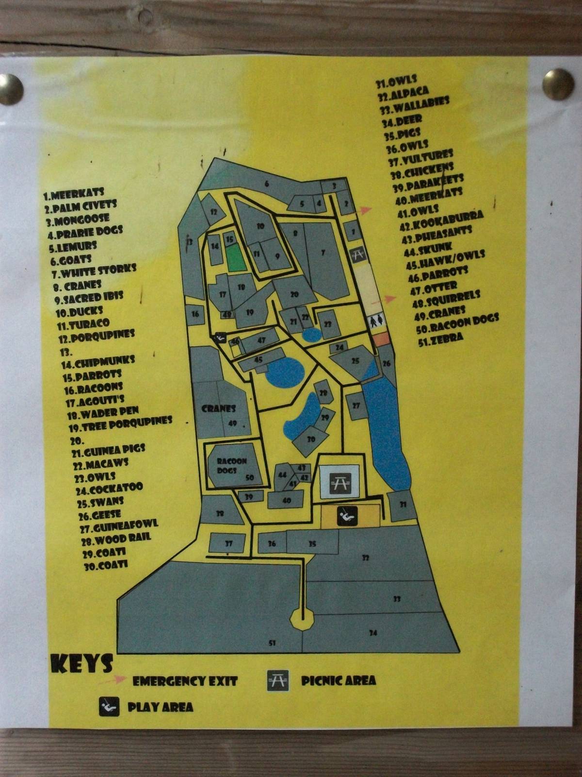 Map 11th September 2012