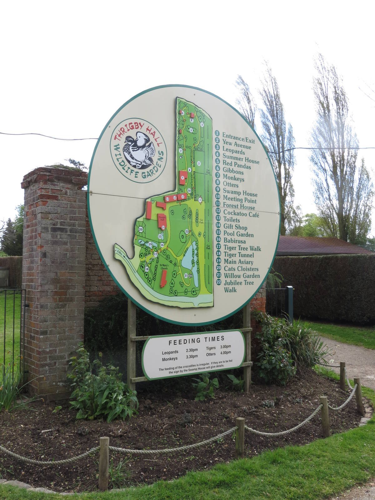 Map and Information Sign 060515