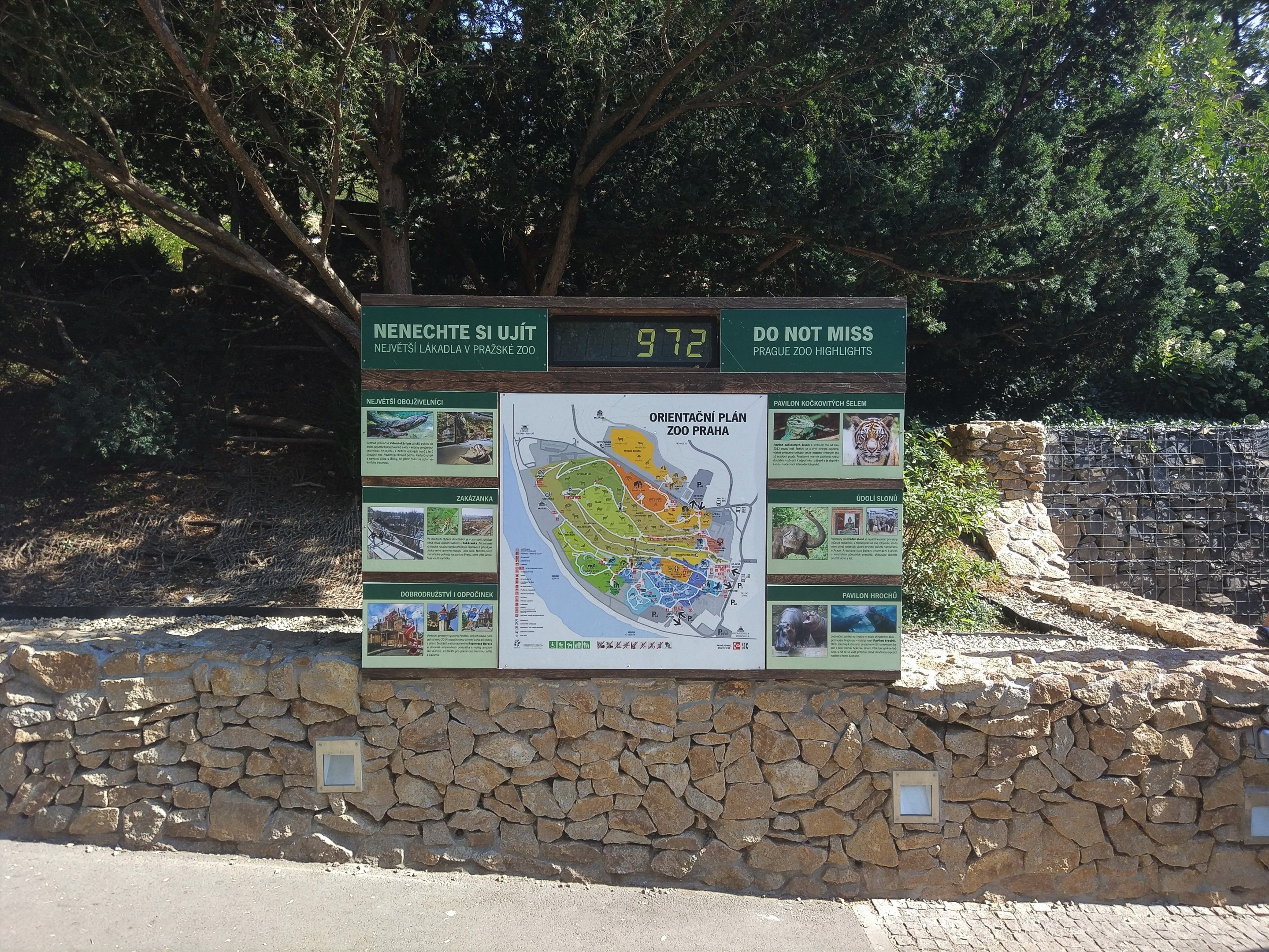 Map and Visitor Counter