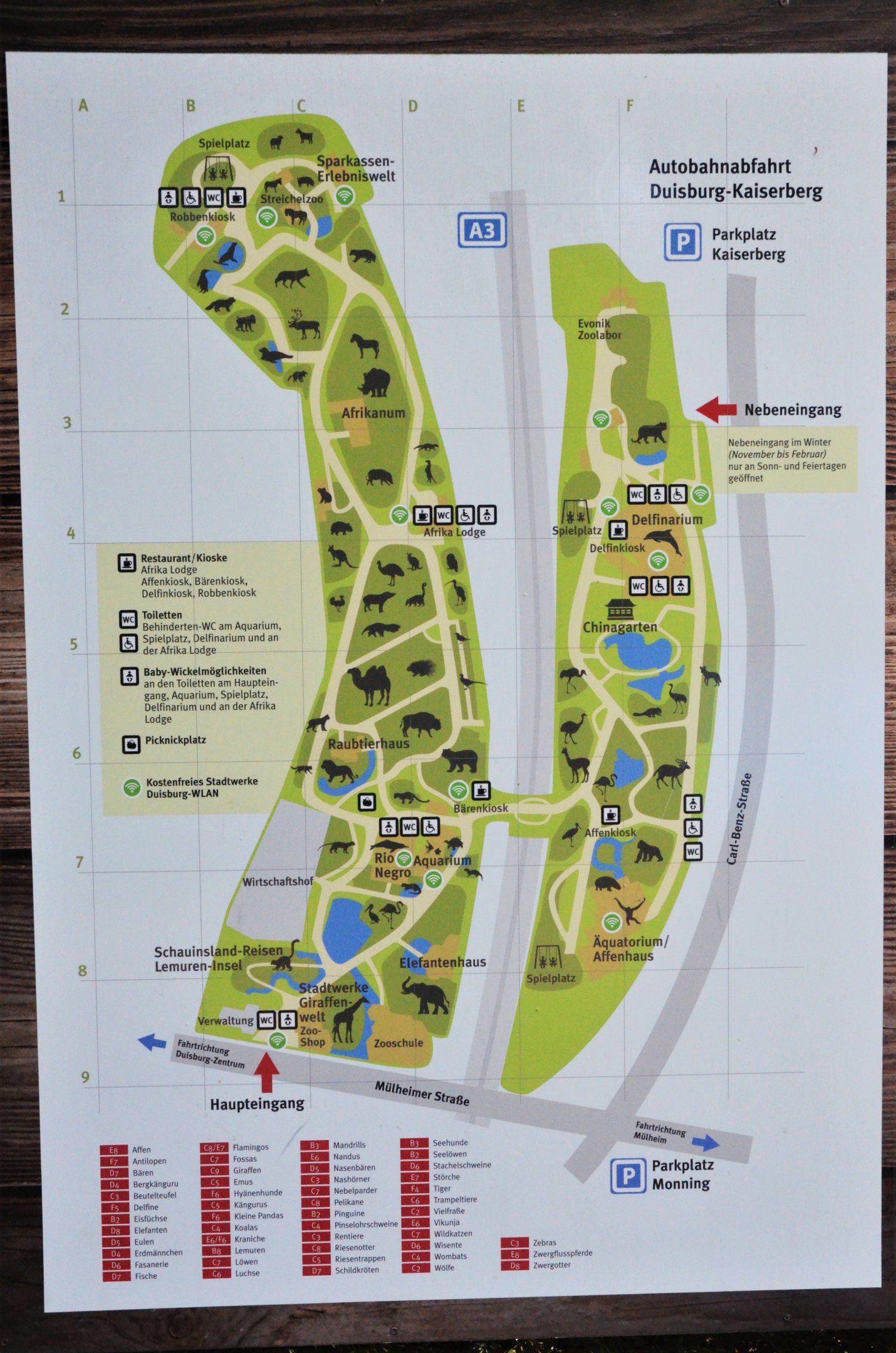 Map at Duisburg, 17/06/19