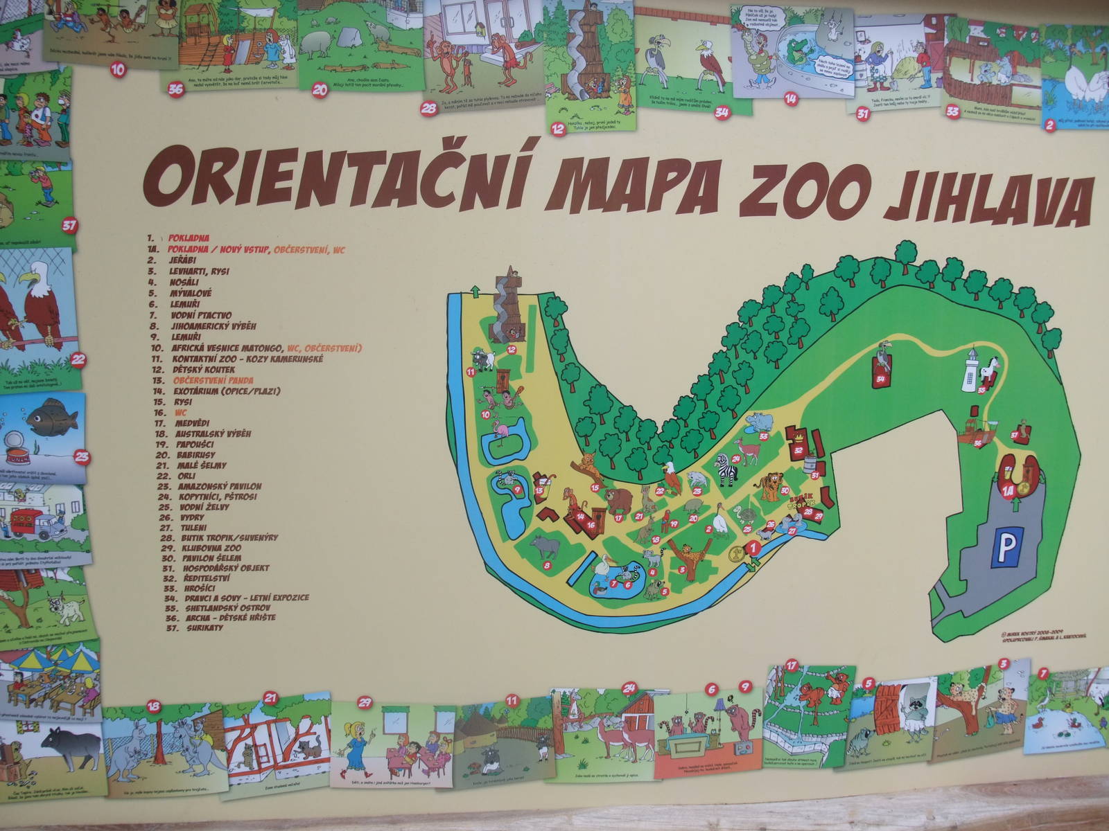 Map at Jihlava, 30/05/10