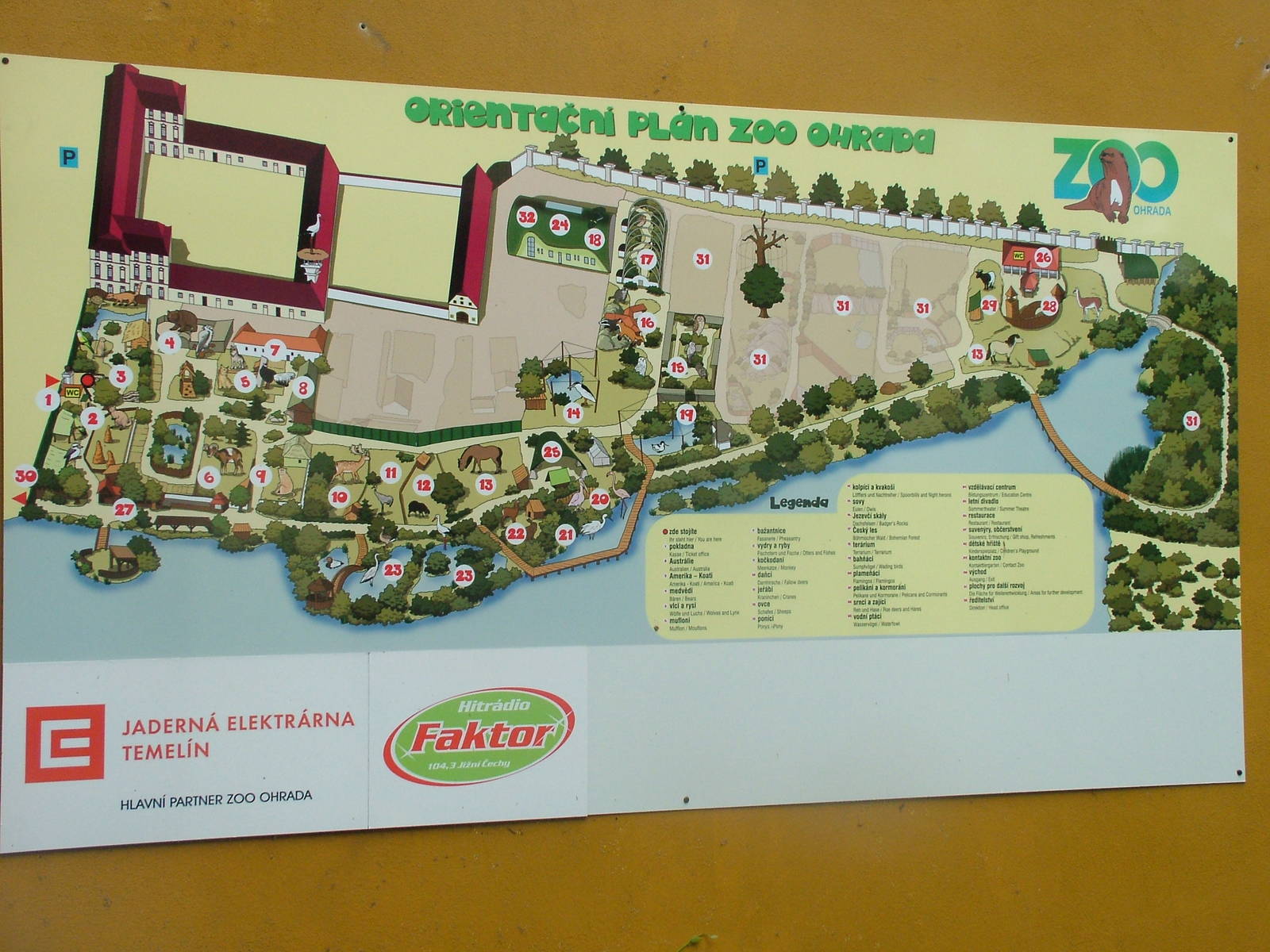 Map at Ohrada, 26/05/10