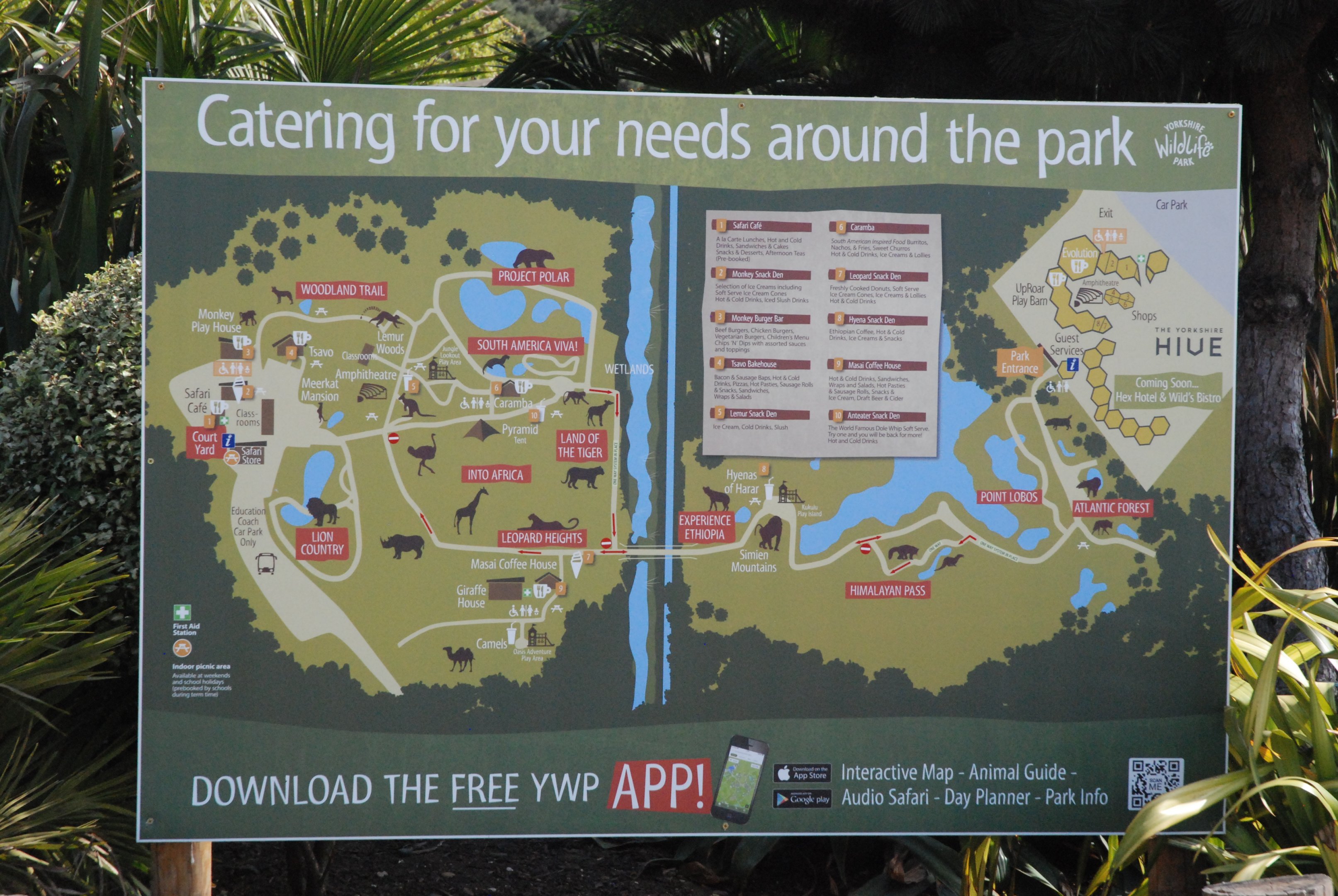 Map at Yorkshire WP, 18th April 2021