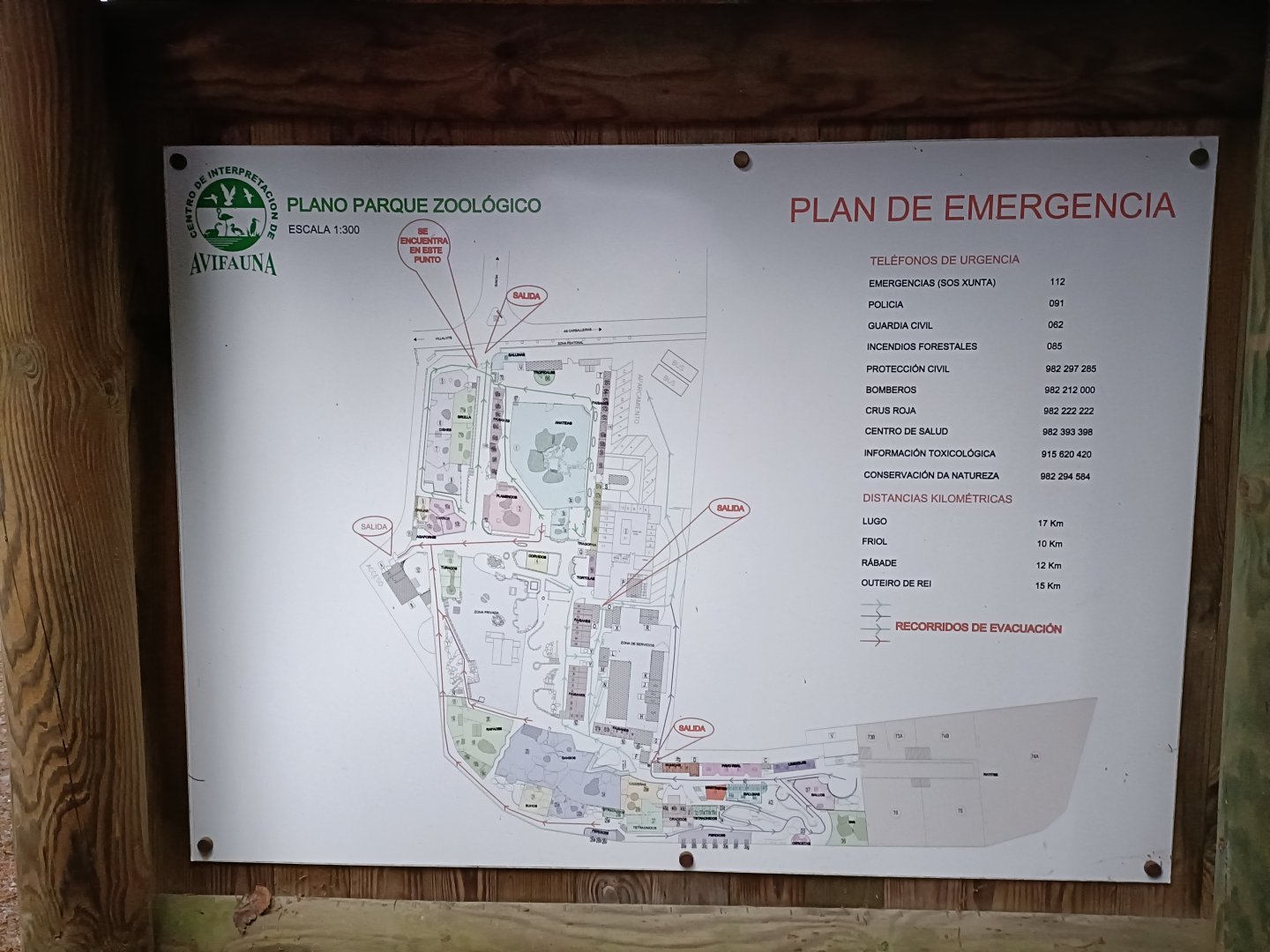 Map - Avifauna lugo
