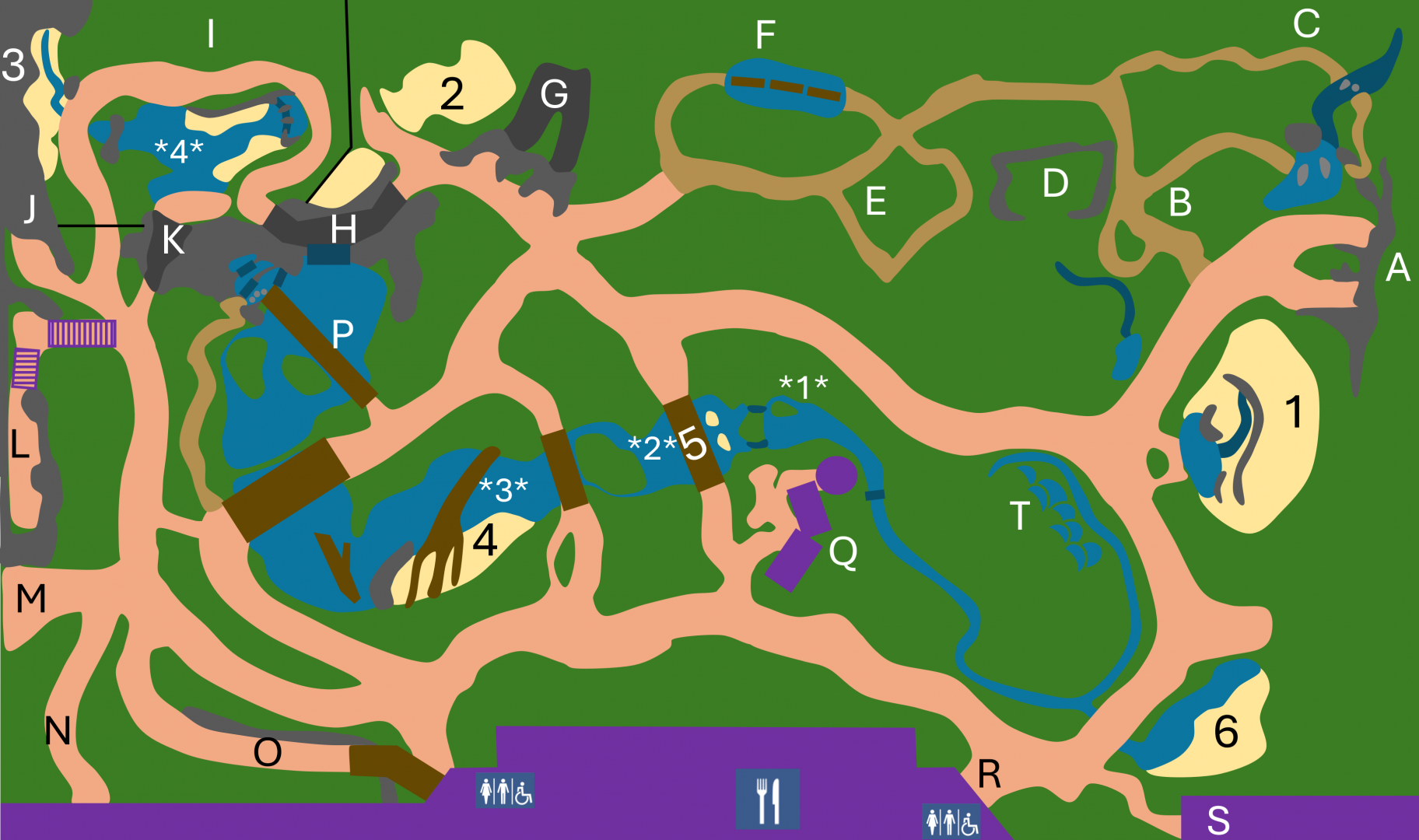 Map of Burgers' Bush