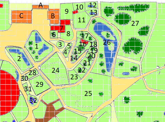 Map of European Zone