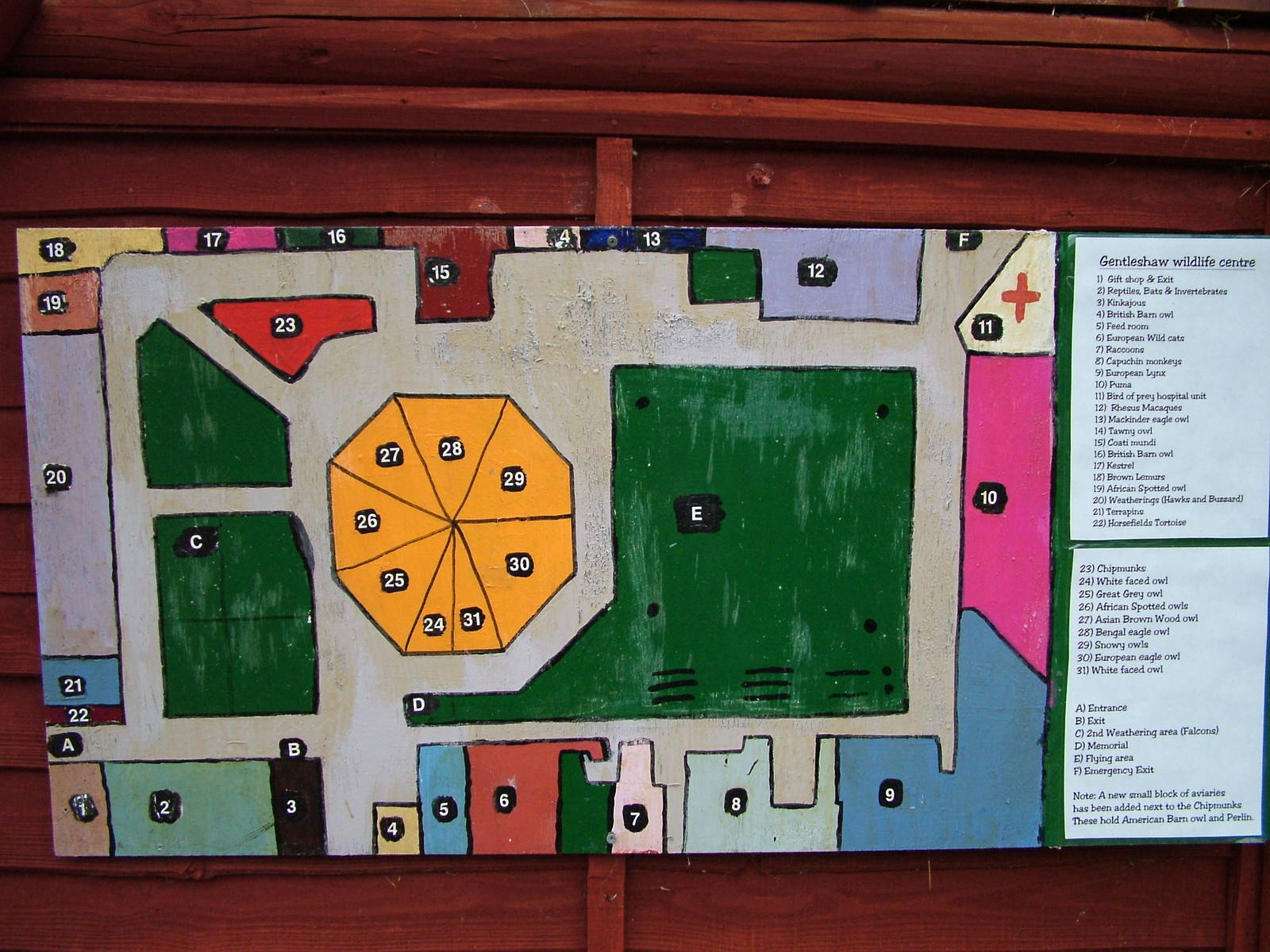 Map of Gentleshaw Nov 08