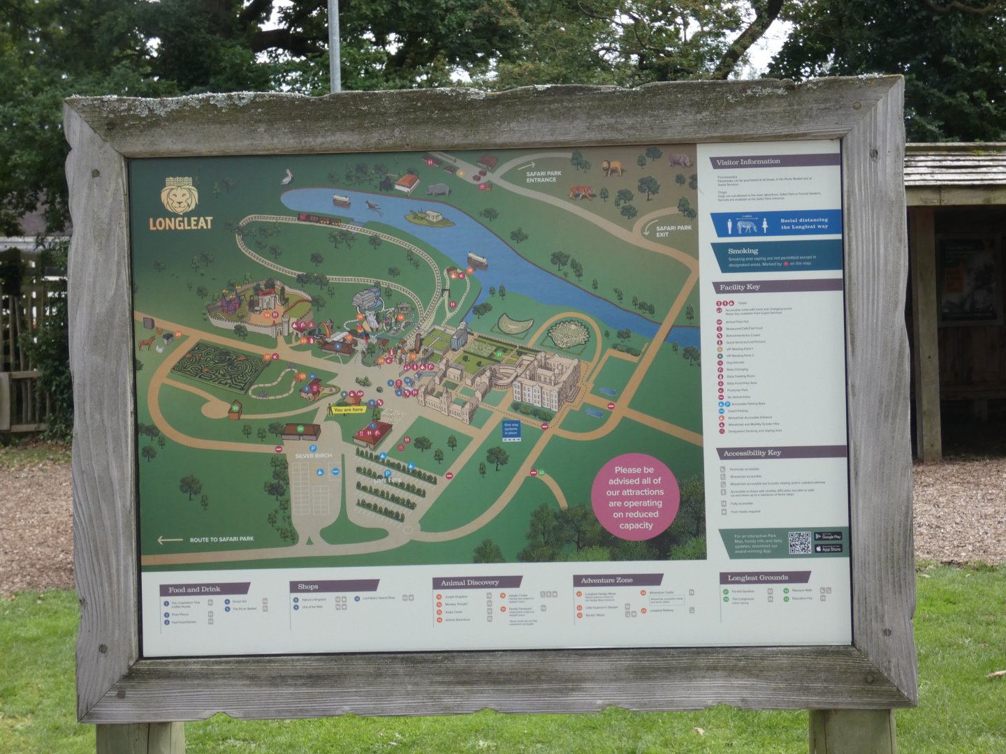 Map of Longleat