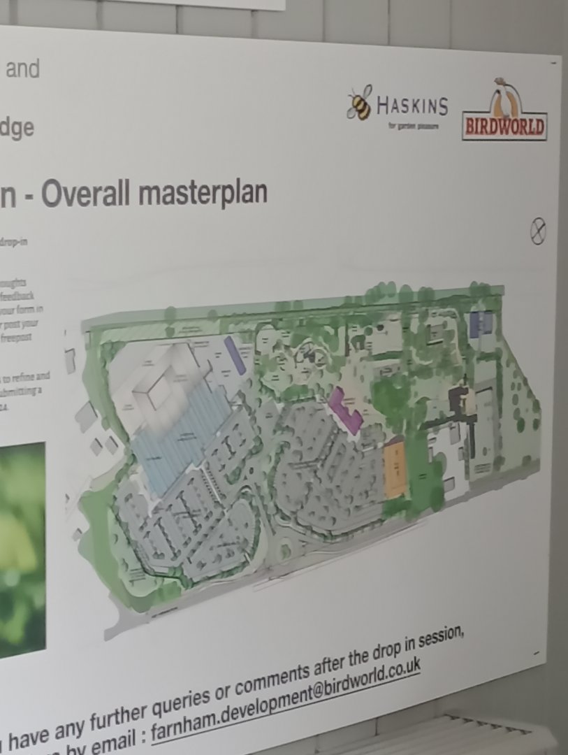Map of masterplan