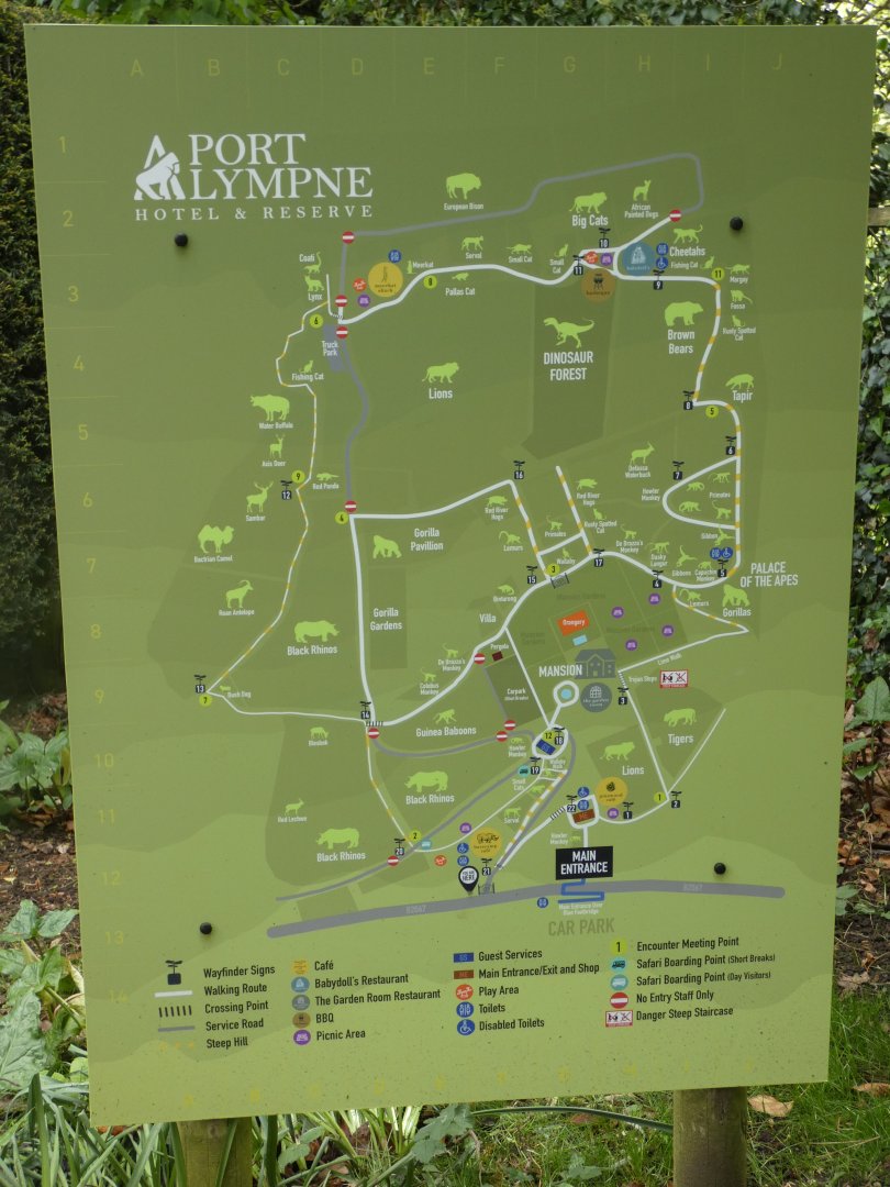 Map of park