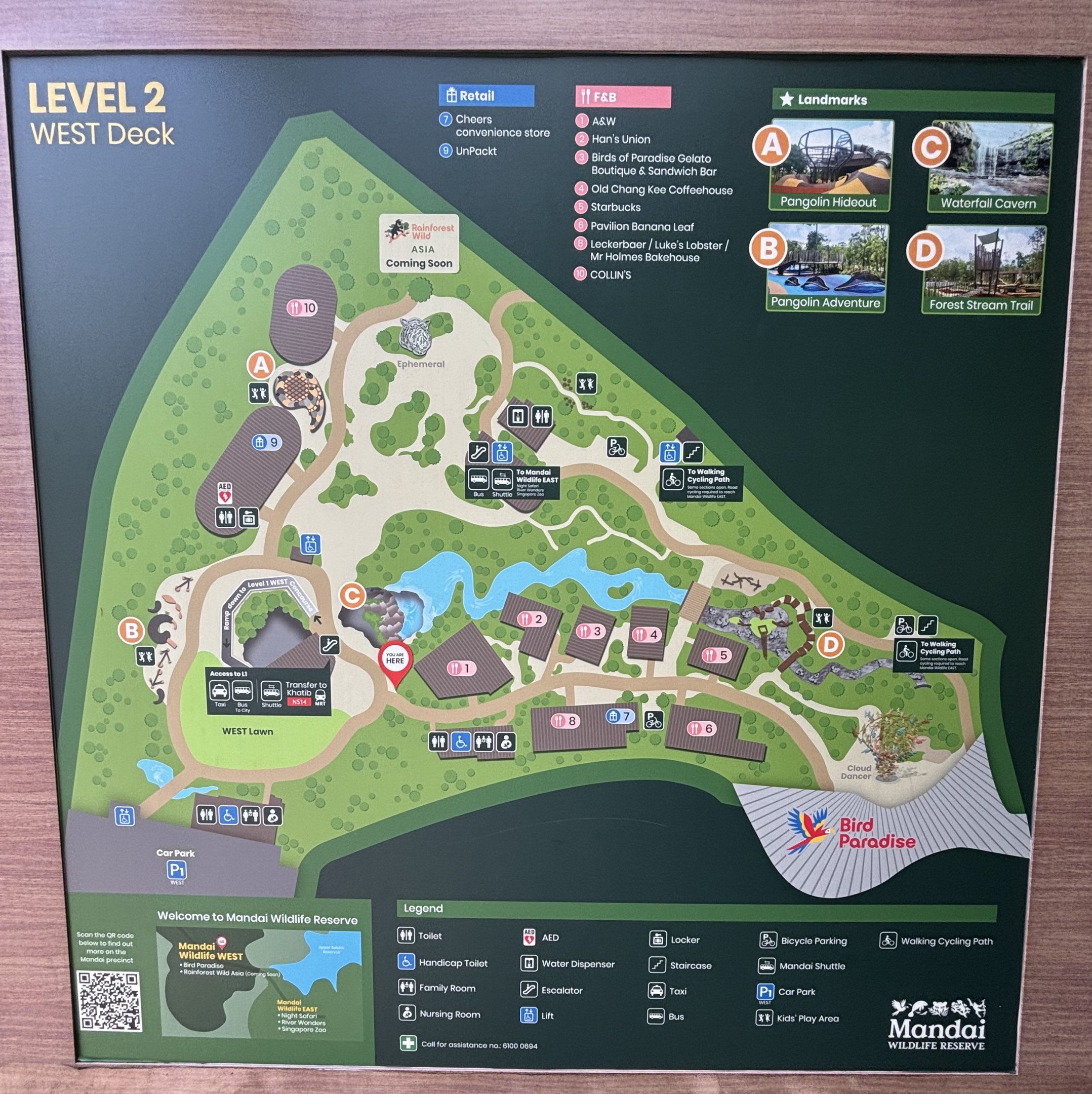 Map of Restaurants + Playgrounds