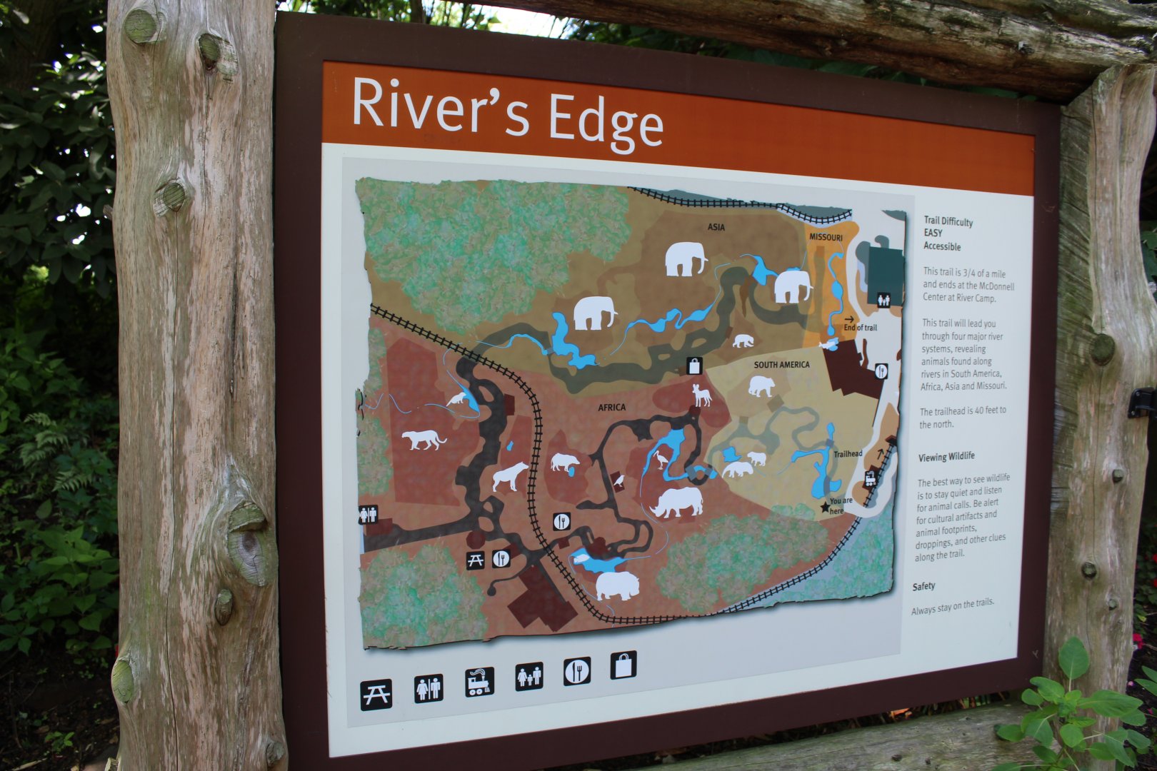 Map of Rivers Edge
